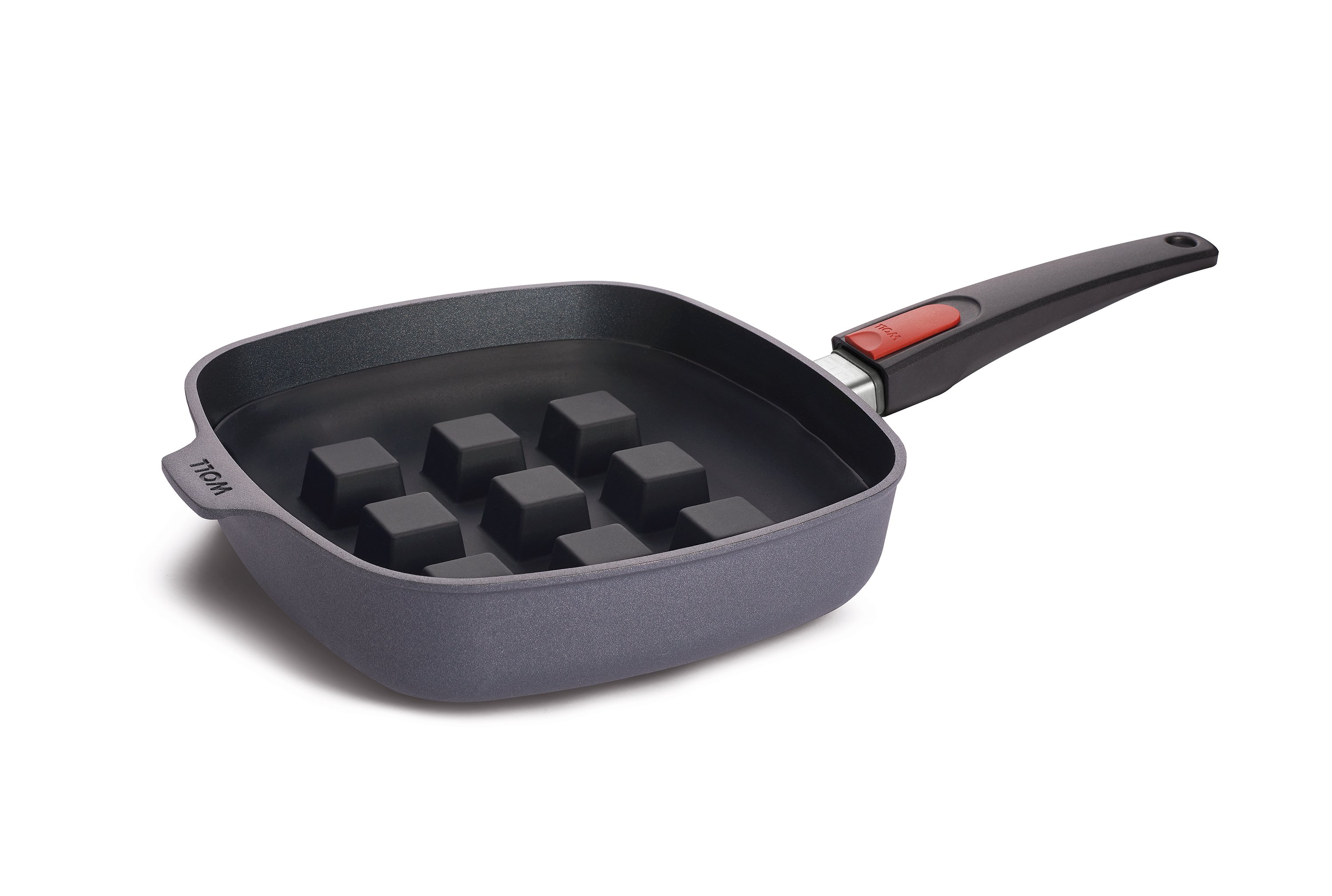 Diamond Lite Viereck-Pfanne mit Bake-it-Backeinsatz, viereckig