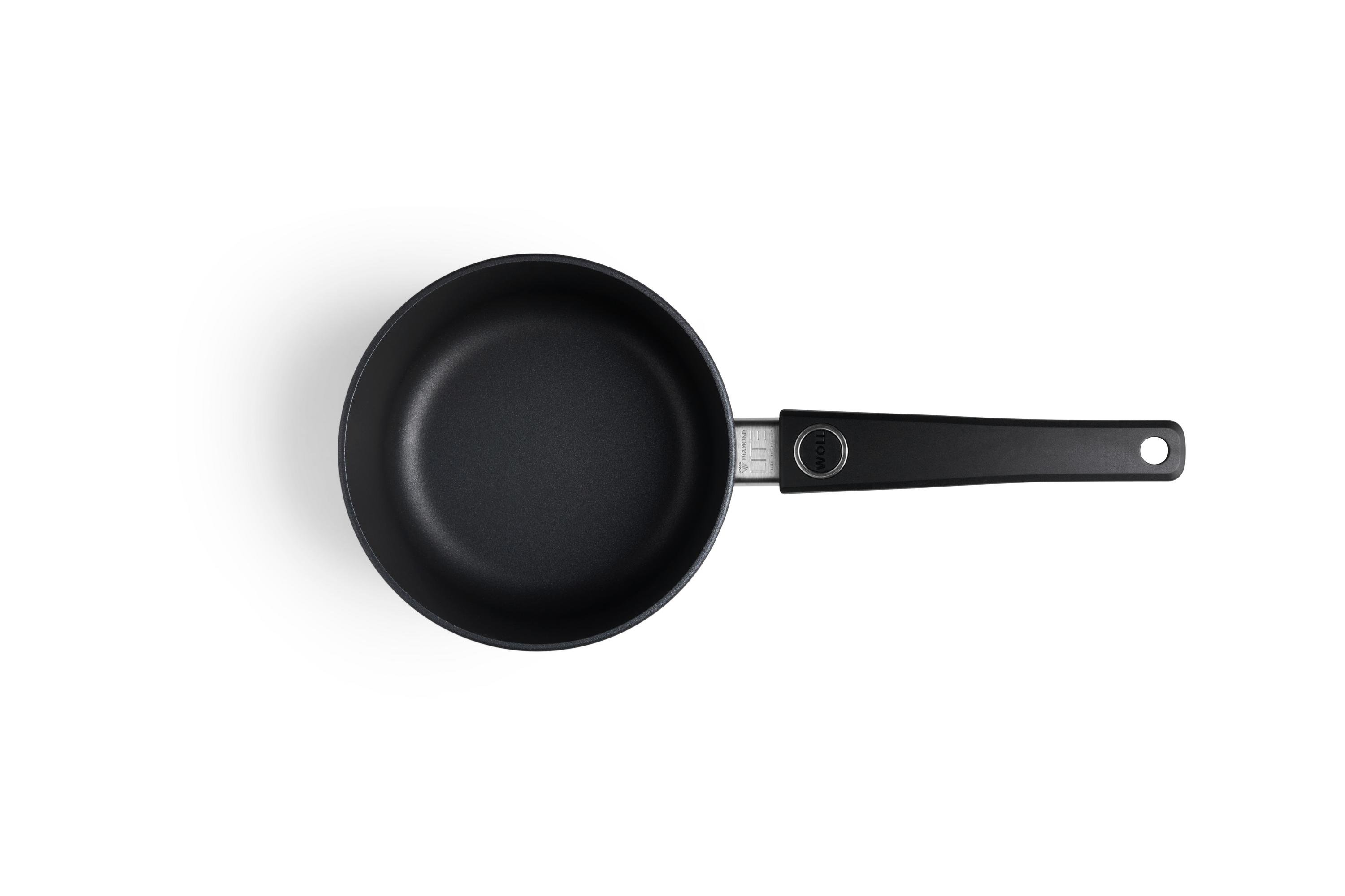 Diamond Lite Guss-Stieltopf Draufsicht | Stiel - Fest | 18cm | Ceran, Gas, Elektro, Halogen