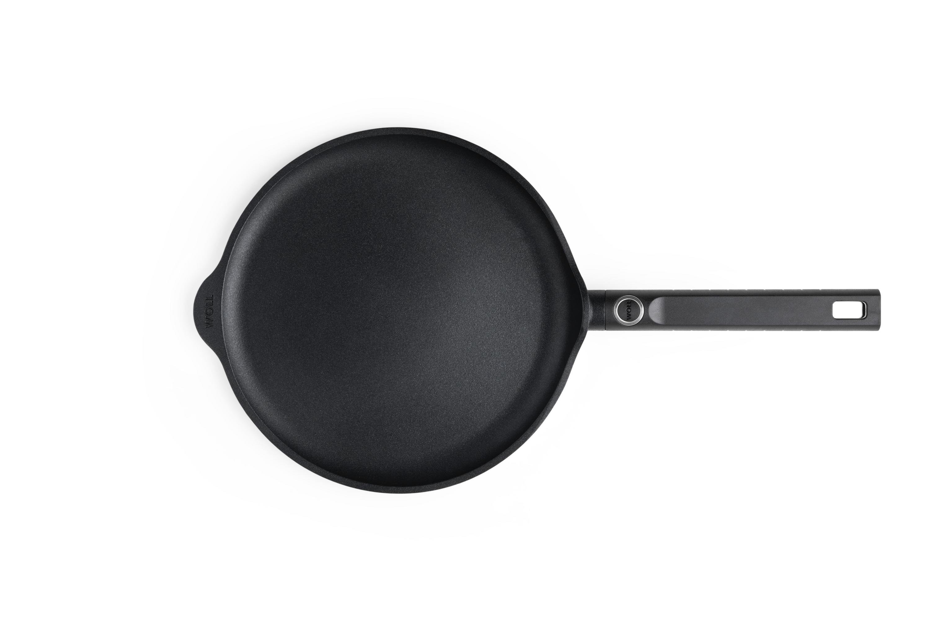 Logic XR Guss-Crêpepfanne Draufsicht | Stiel - Fest | Alle Herdarten inkl. Induktion | 26cm