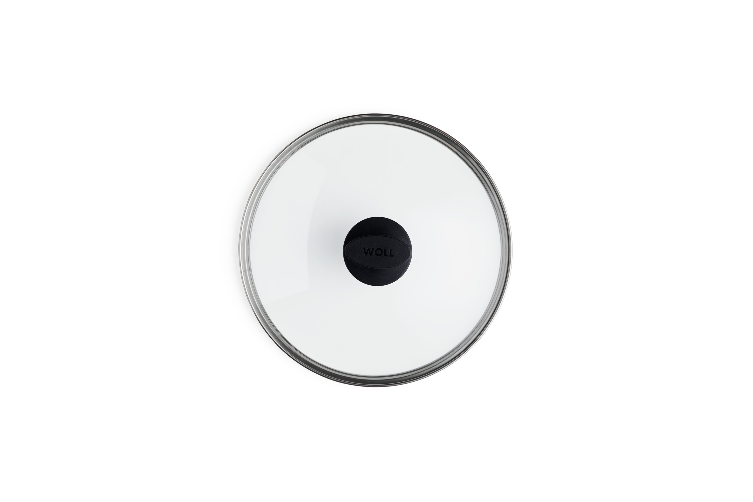 Eco Lite Sicherheitsglasdeckel, rund Draufsicht | 24cm