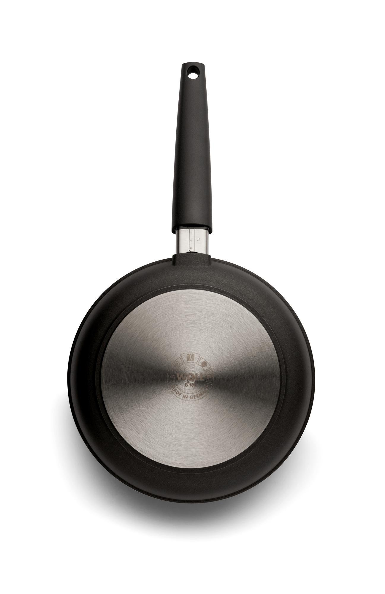 Nowo Titanium Gusspfanne | Stiel - Fest | Ceran, Gas, Elektro, Halogen | 28cm