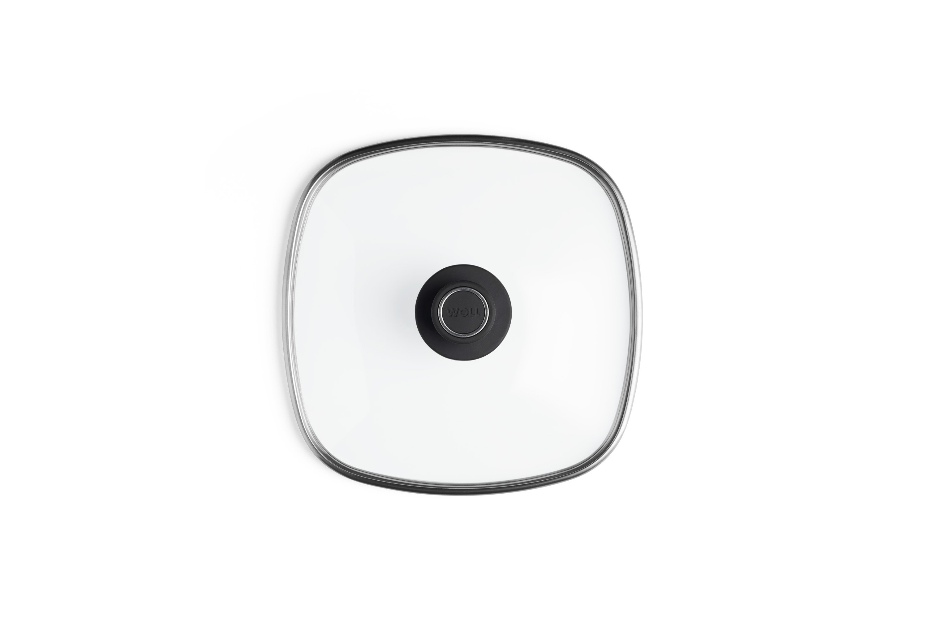 Titan Best Sicherheitsglasdeckel, viereckig Draufsicht | 26x26cm