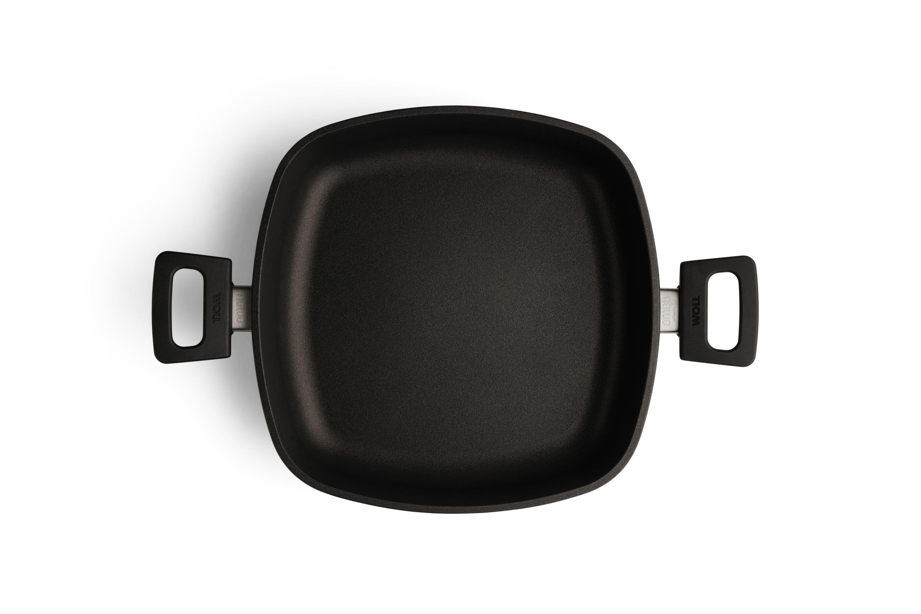 Nowo Titanium Gusspfanne, viereckig Draufsicht