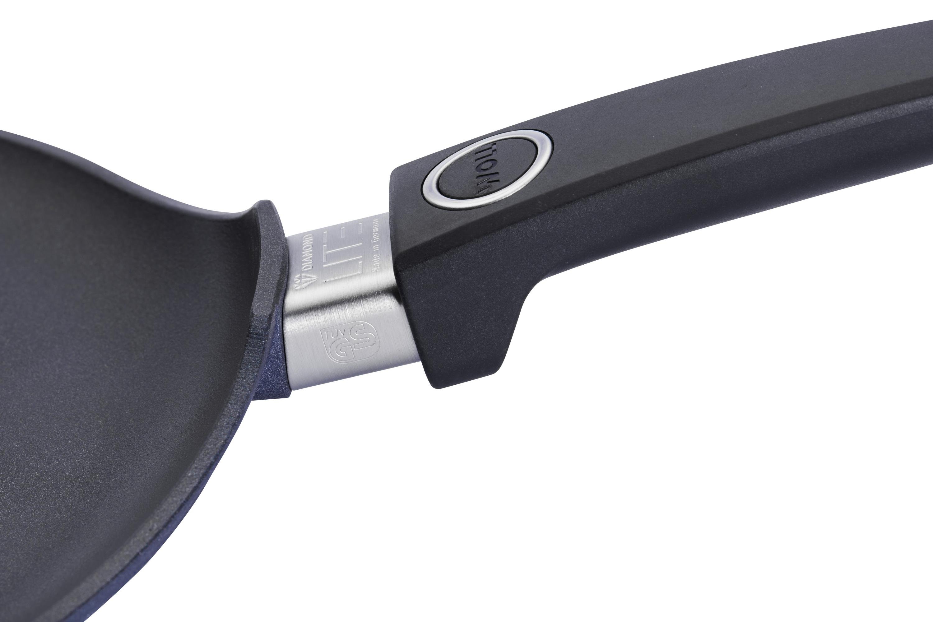 Diamond Lite Guss-Crêpepfanne Detailansicht | Stiel - Fest | Ceran, Gas, Elektro, Halogen | 26cm