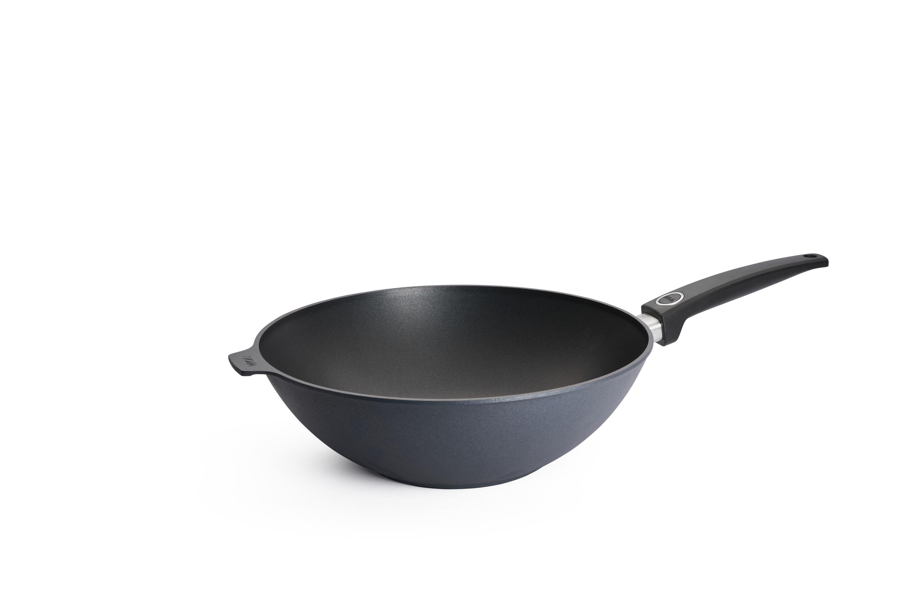 Diamond Lite Guss-Wok- und Rührpfanne | Stiel - Fest | Alle Herdarten inkl. Induktion | 32cm