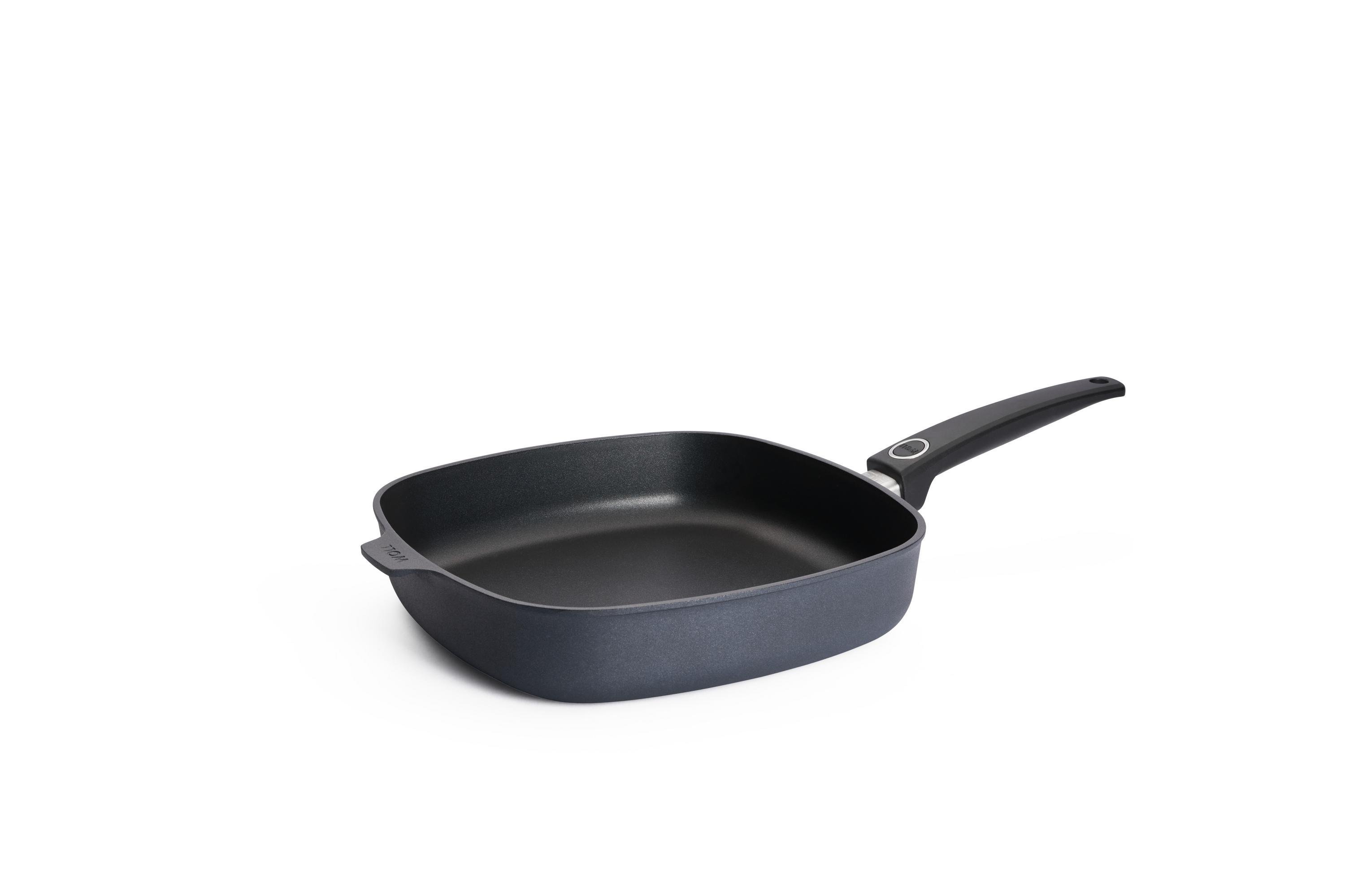 Diamond Lite Gusspfanne, viereckig | Stiel - Fest | Ceran, Gas, Elektro, Halogen | 28x28cm