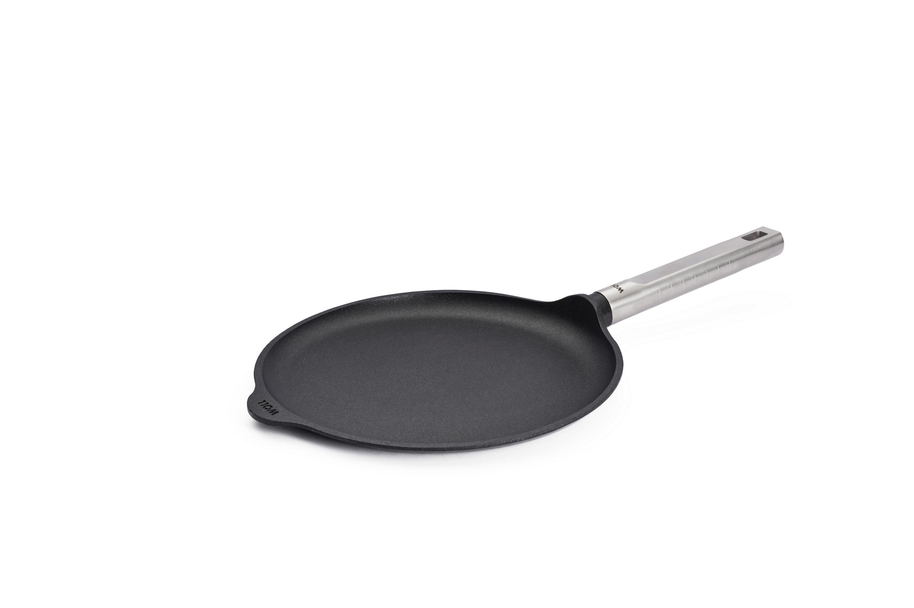 Logic XR Guss-Crêpepfanne | Edelstahl - Fest | Alle Herdarten inkl. Induktion | 26cm