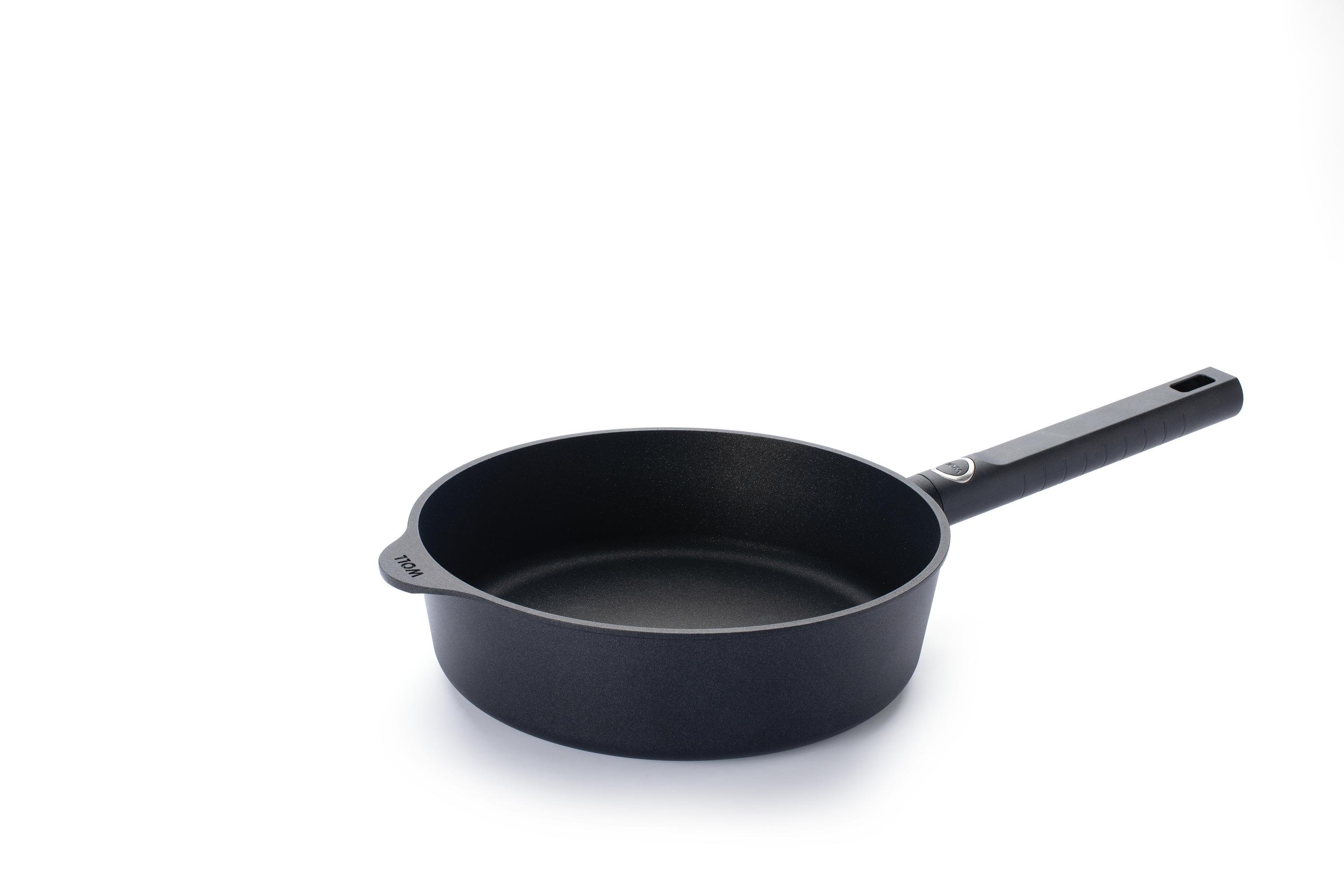 Logic XR Guss-Hochrandpfanne | Stiel - Fest | Alle Herdarten inkl. Induktion | 24cm