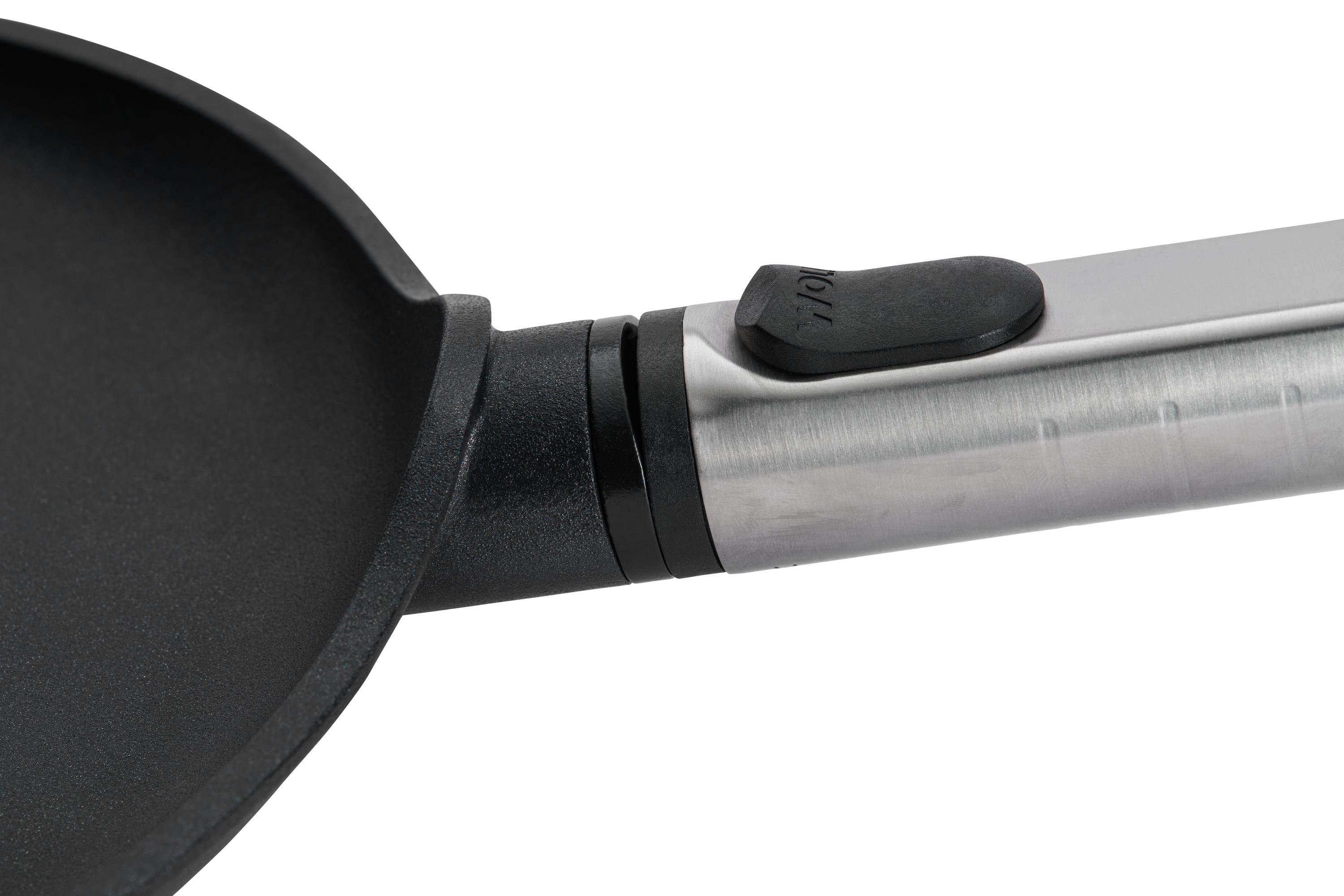 Logic XR Guss-Crêpepfanne Detailansicht | Edelstahl - Abnehmbar | Alle Herdarten inkl. Induktion | 26cm