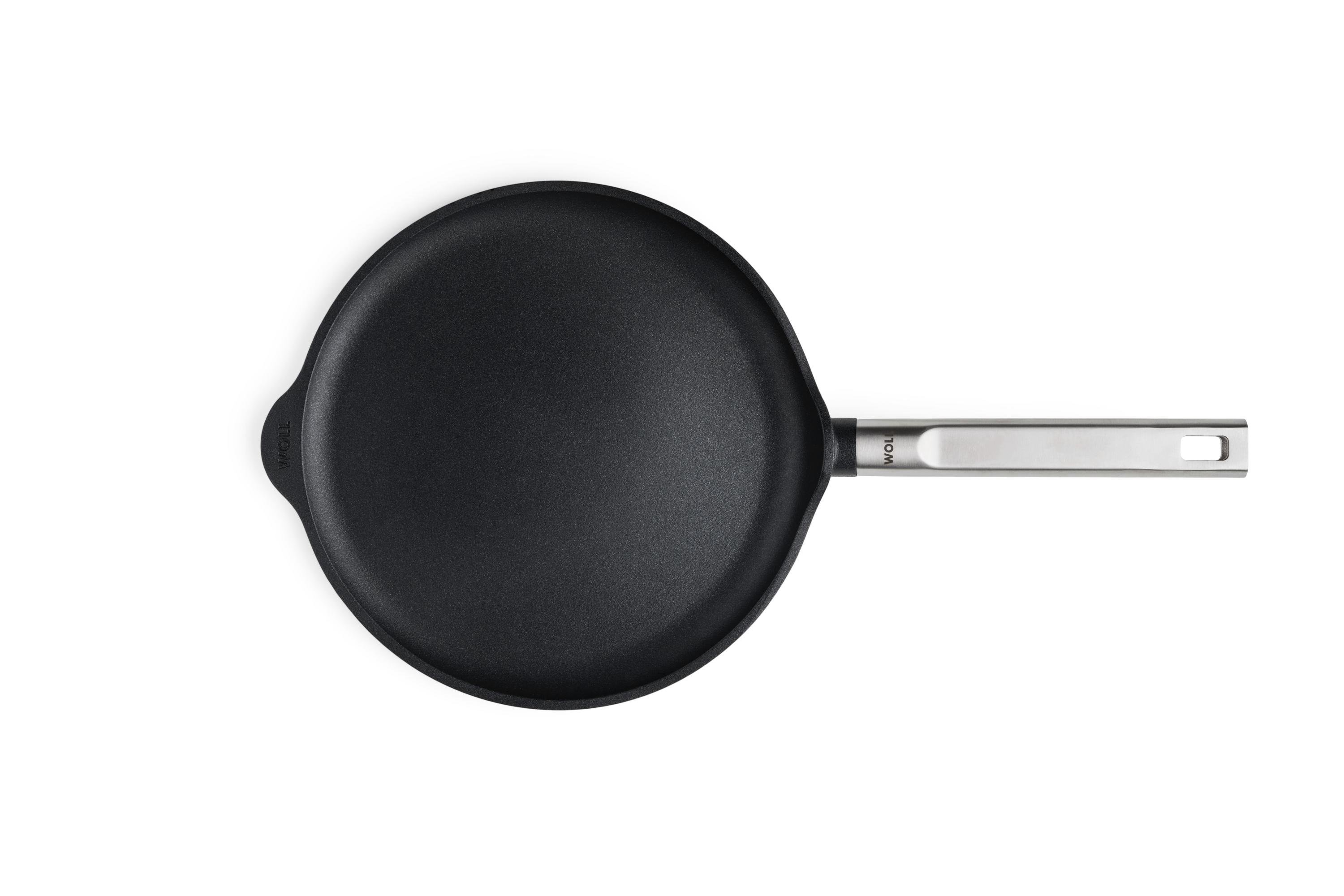 Logic XR Guss-Crêpepfanne Draufsicht | Edelstahl - Fest | Alle Herdarten inkl. Induktion | 26cm