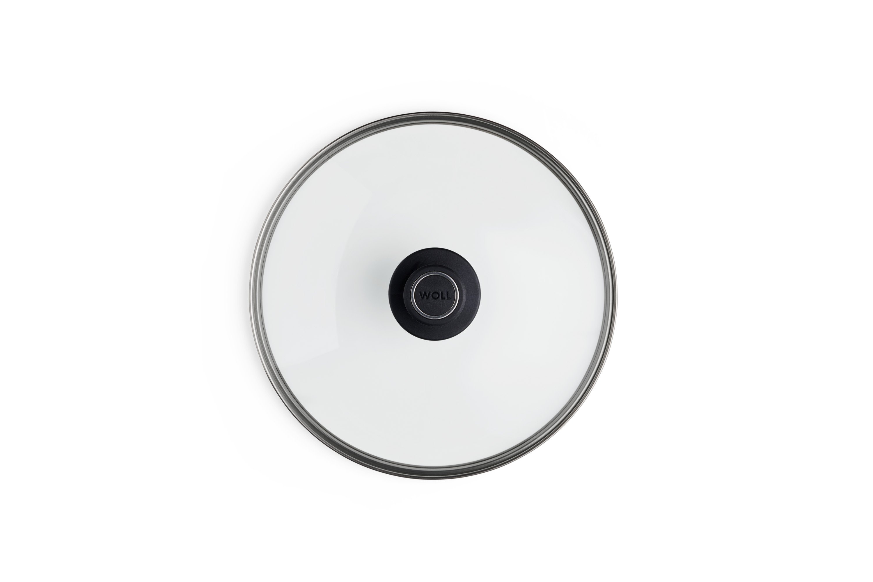 Sicherheitsglasdeckel, rund Draufsicht | 28cm