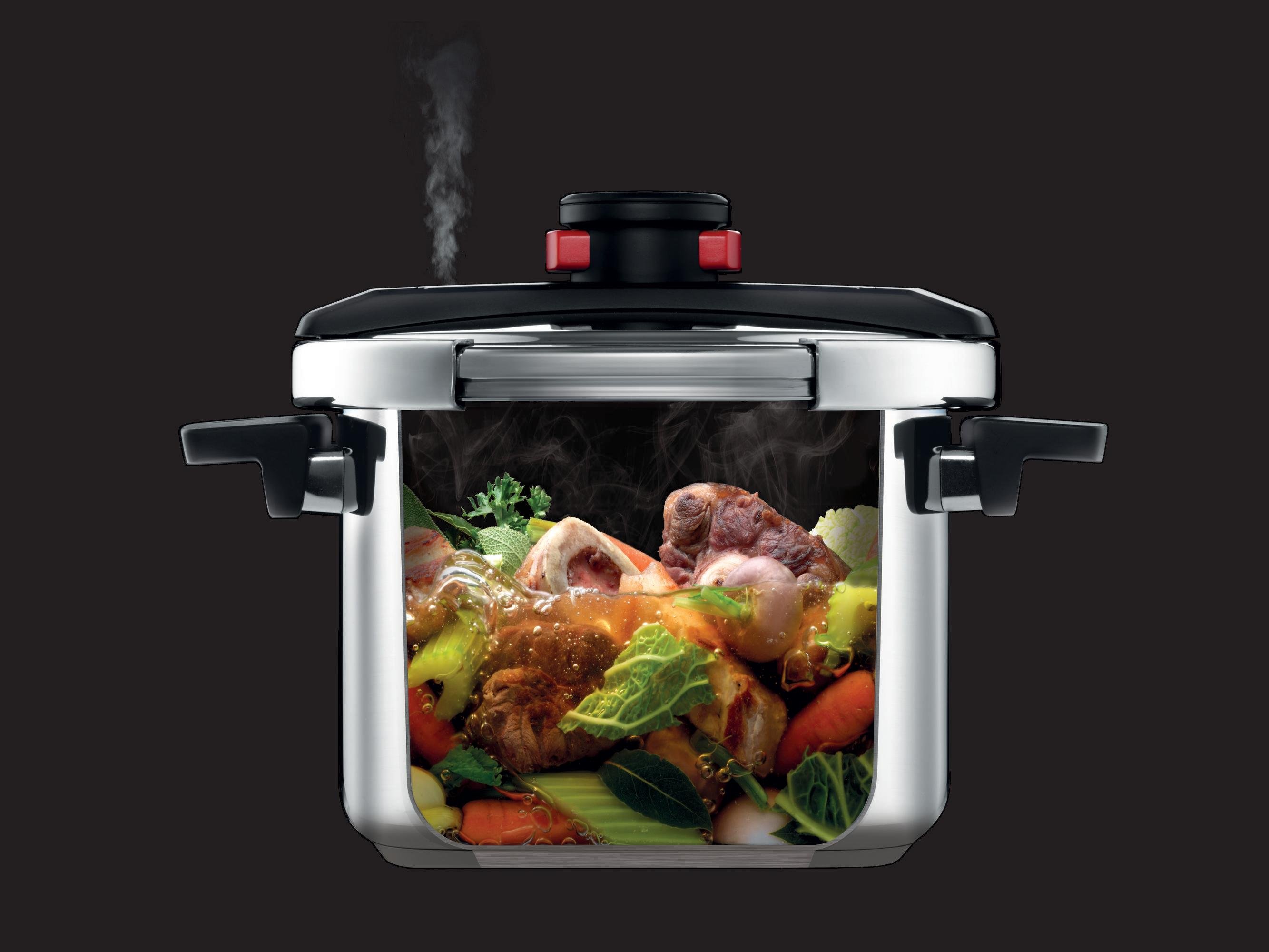 Pressure Pro Pot Size 22 cm Volume 6 0 Litres Type of cooker All hob types incl. induction by WOLL