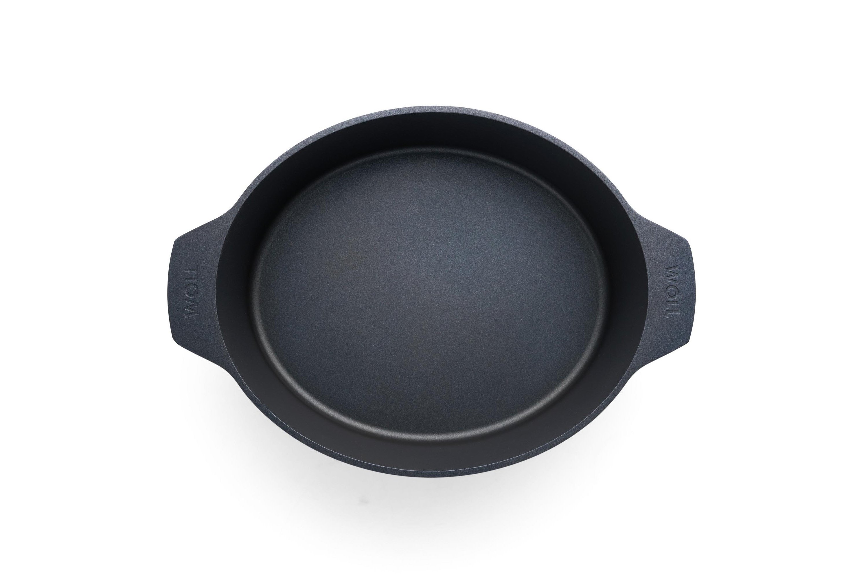 Diamond Lite Gussbräter mit Glasdeckel und Silikongriffen Draufsicht | 31x26cm | Ceran, Gas, Elektro, Halogen