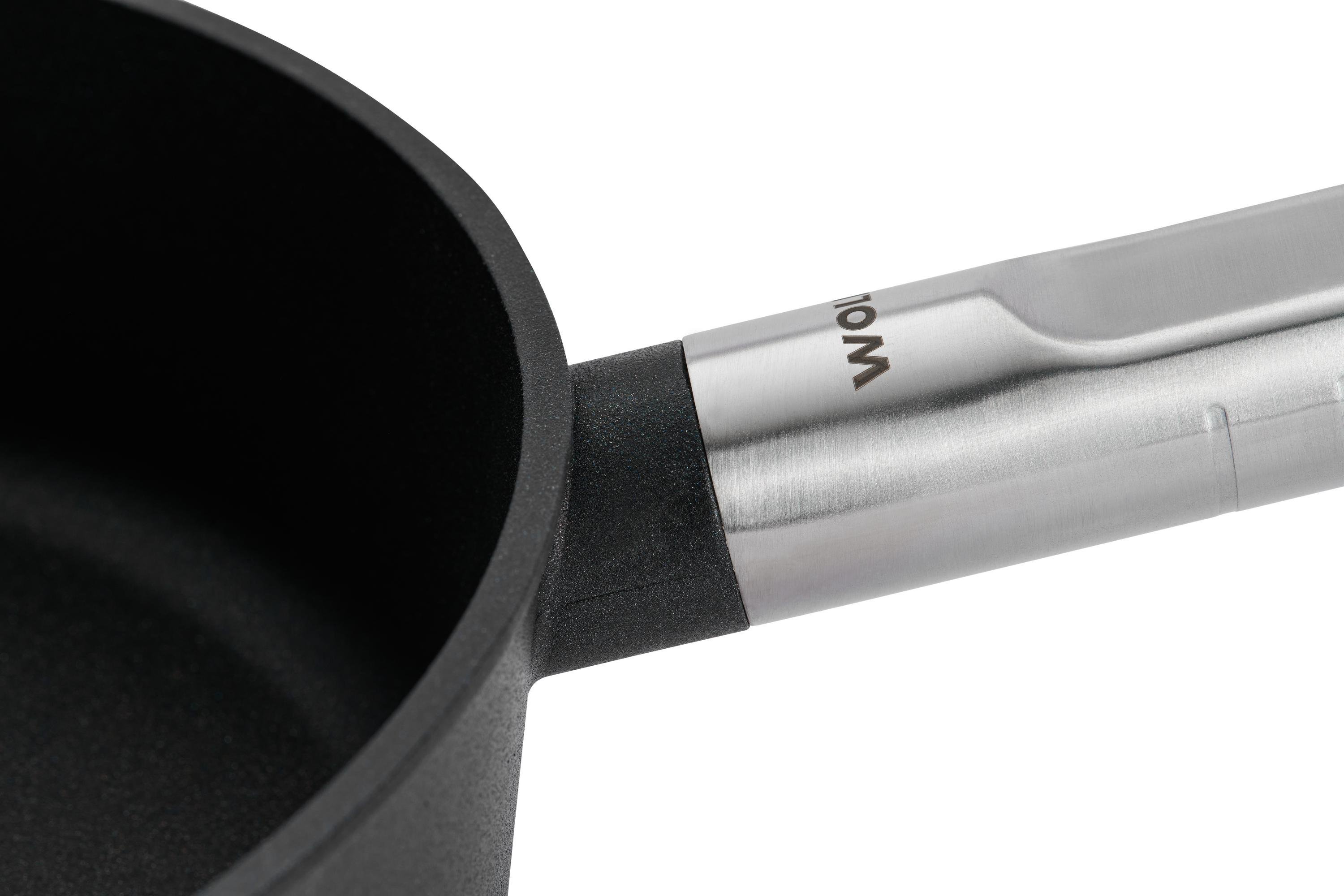 Logic XR Guss-Hochrandpfanne Detailansicht | Edelstahl - Fest | Alle Herdarten inkl. Induktion | 28cm