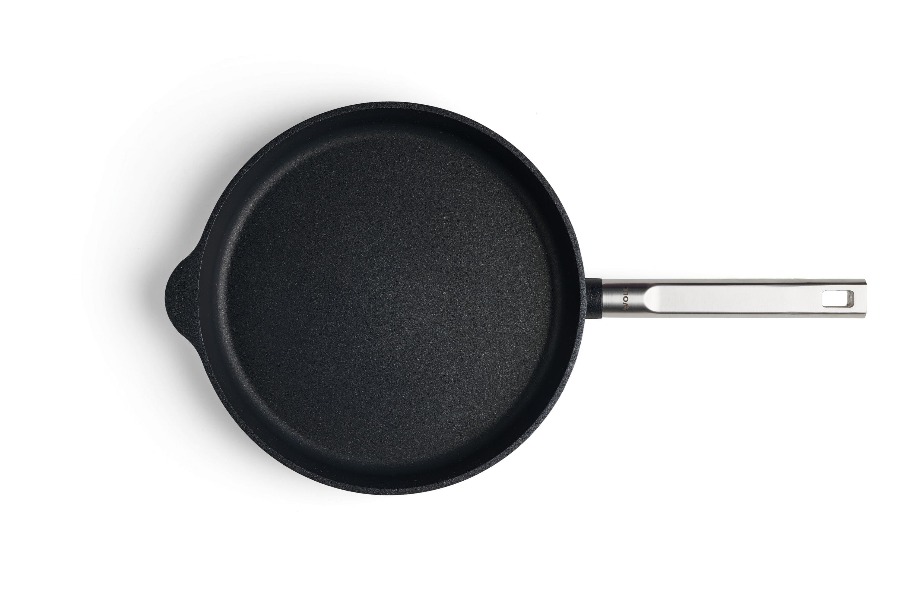 Logic XR Gusspfanne Draufsicht | Edelstahl - Fest | Alle Herdarten inkl. Induktion | 28cm