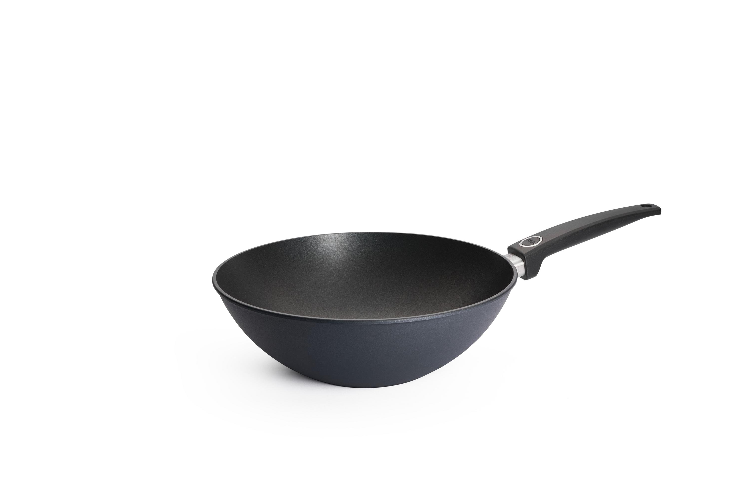 Diamond Lite Guss-Wok- und Rührpfanne | Stiel - Fest | Alle Herdarten inkl. Induktion | 30cm