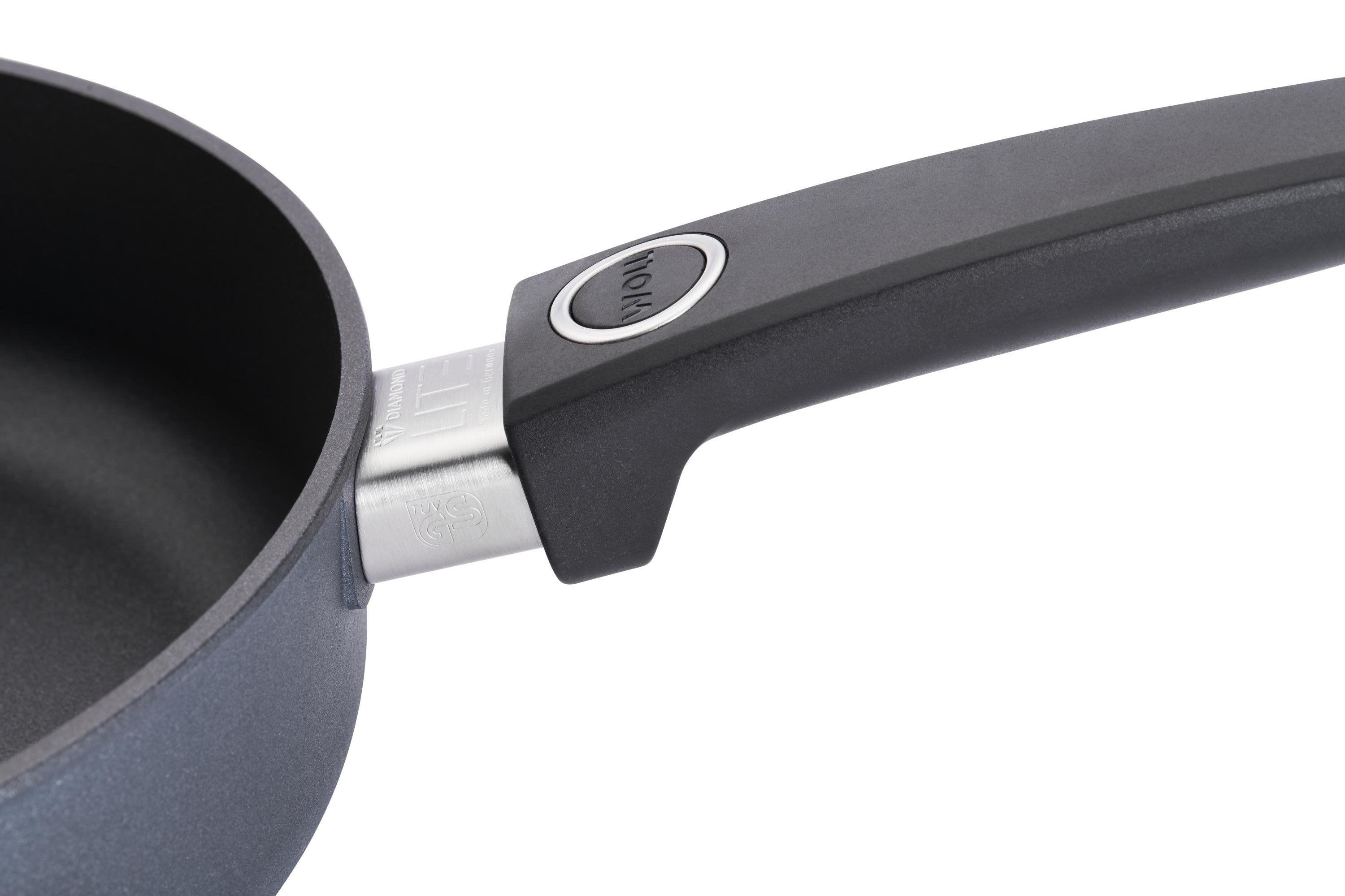 Diamond Lite Guss-Hochrandpfanne Detailansicht | Stiel - Fest | Ceran, Gas, Elektro, Halogen | 32cm
