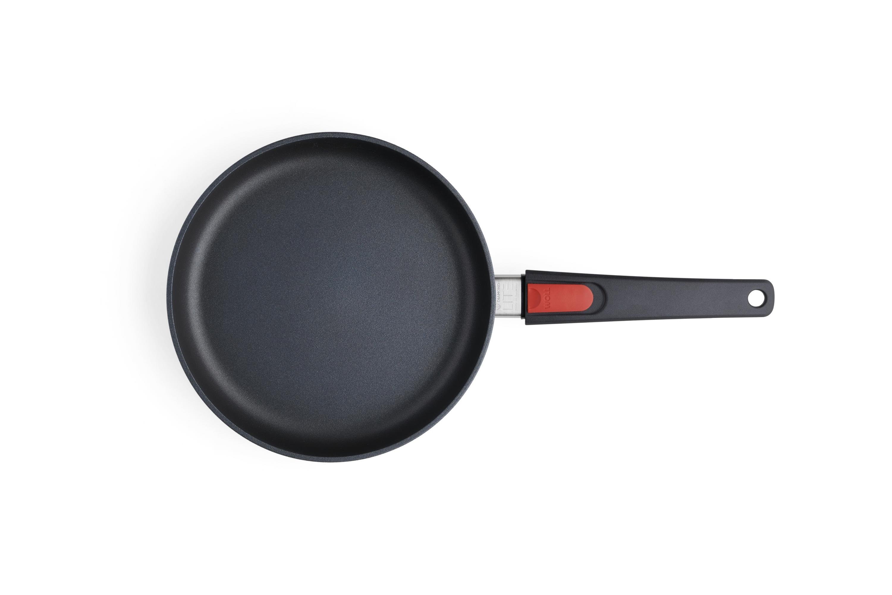 Diamond Lite Gusspfanne Draufsicht | Stiel - Abnehmbar | 24cm | Ceran, Gas, Elektro, Halogen