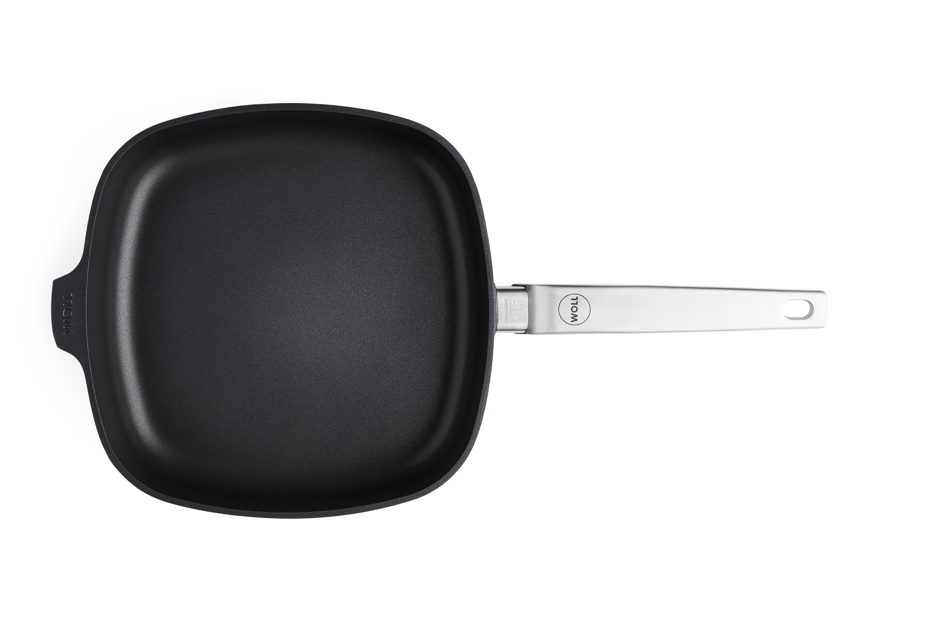 Diamond Lite Pro Gusspfannen, viereckig Draufsicht | Alle Herdarten inkl. Induktion | 28x28cm